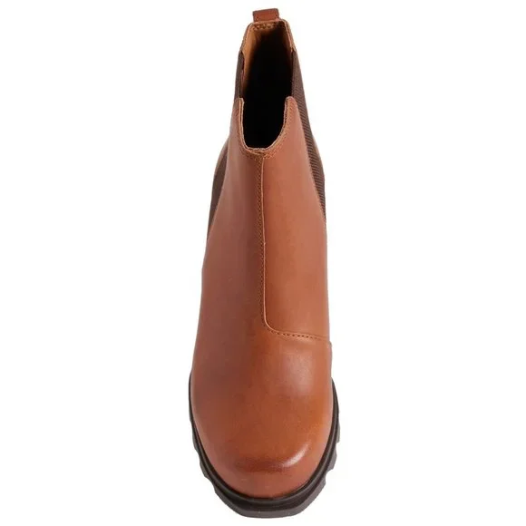 NWT Sorel Joan of Arctic Wedge III Chelsea Boots - Waterproof, Leather  663sn - Picture 2 of 6